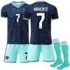 2627 No. 7 Havertz Germany World Cup Away Jersey