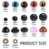 580pcs Safety Eyes Noses For DIY Bear Toys Animal Dolls Making Craft Kit Tool