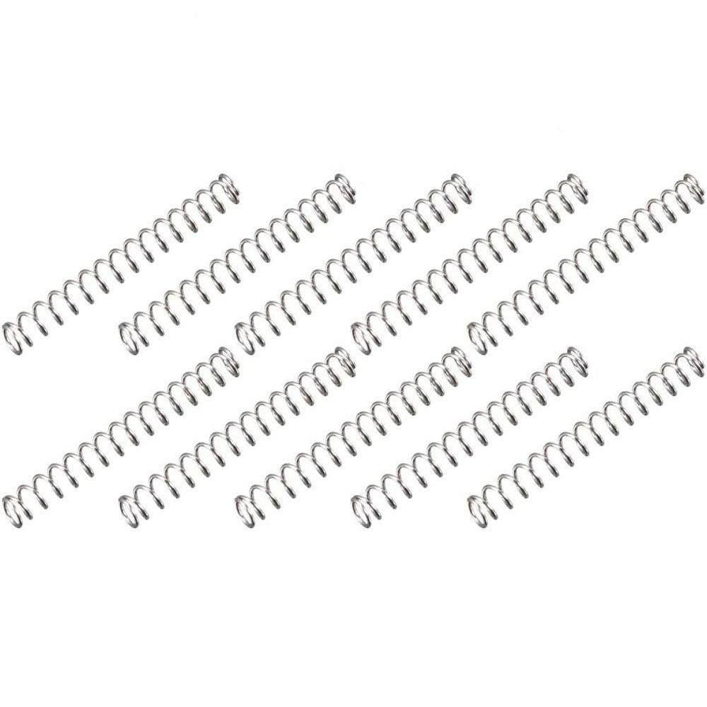 10 шт. Пружина из нержавеющей стали, спиральная, 2 мм наружный диаметр, телескопическая, возвратная пружина, домашние проекты