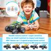 Rc Truck, Rc Semi Truck With Trailer, Rc Truck 1/64 Scale Alloy, 2025 New Rc Truck, 2.4ghz Remote Control, For Kids Gifts