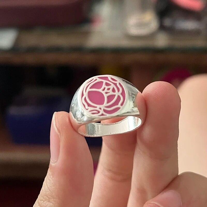 Аниме Tenjo Utena кольцо для косплея унисекс с регулируемым открытием кольца для пары ювелирные аксессуары подарки