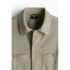 H M Utility sHirt Regular Fit kHaki Green