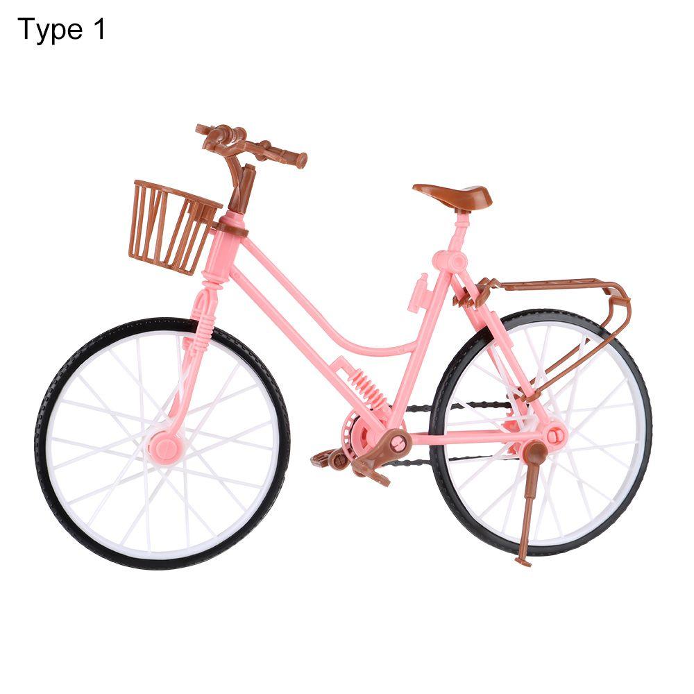 Multicolor Photography Props Cycling Scene Model Doll Bicycle Miniature Bike Dollhouse Accessories