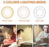 LED Reading Lights 360°Flexible Gooseneck Dimmable Table Lamp Clip On Indoor Bedroom Eye Protection Desk Light Book Clamp Lamp