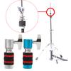 Hi-hat Clutch Standard Hi-hat Stand Aluminum Hi-hat Clutch Cymbal for Jazz Drum Percussion Instrument Parts Accessories