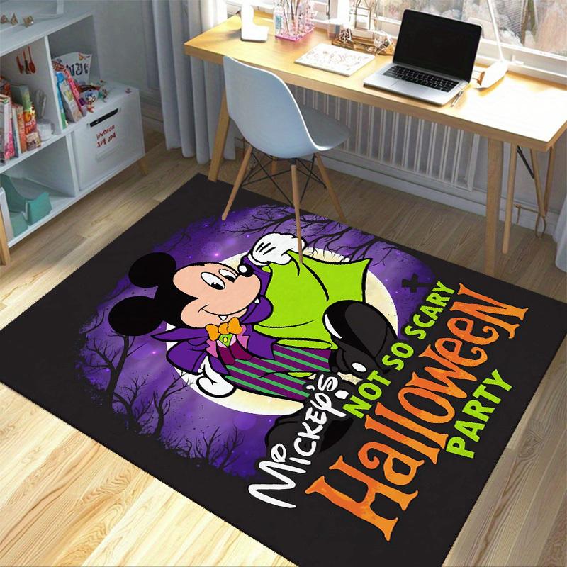 1pc,Mickey's Not So Scary Halloween Party Home Office Chair Rug Outdoor GiftH034