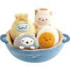 San-X Sumikko Gurashi "Захватывающий магазинчик с тапиокой" Набор плюшевых игрушек Оден MO87301 В160×Ш155×Г10мм