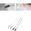 Napkin Holder Chain Clips Chain Flexible Lanyard Neck Strap Seniors Children