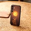 Мультяшный чехол для телефона E-Escanor S-Sun для Samsung A73,72,71,A52,51,40,41,A22,A32,31,A13, Мягкий черный корпус