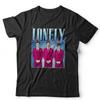 Футболка The Lonely Island в стиле ретро, для мальчишника или девичника.