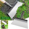 30cm Metal Weed Cleaning Shovel Stainless Steel Deicing Shovel Multifunctional Outdoor Garden Shovel Farm Weeding Planting Shove