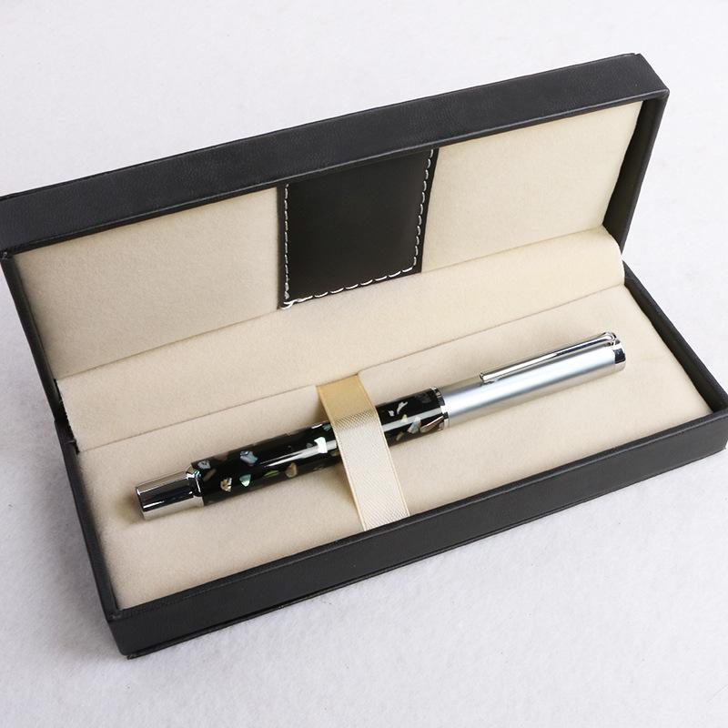 High-End Signature Pen Shell Pen Holder Gift Pen Creative Shell Engraving Ballpoint Pen Business Gift Pen Set Excellent