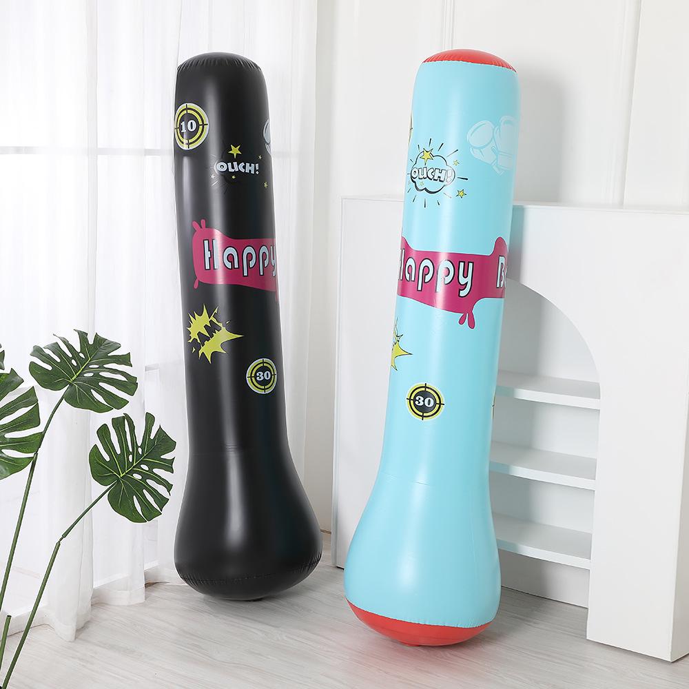 Inflatable Freestanding Punching Bag for Home Boxing and Kids' Taekwondo Training