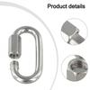 316 Stainless Steel Quick Link Chain Connector for Yachts and Diving Activities