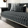 Thicken Imitation Rabbit Fur Recliner Sofa Cover Sofa Protective Blanket Non-slip Armchair Covers Plush Living Room Home Decor