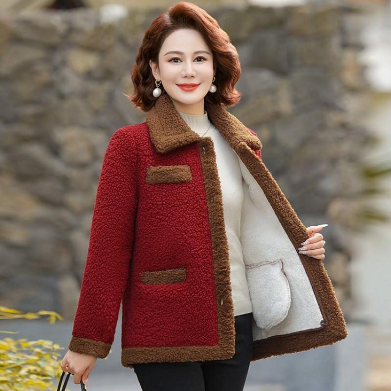 Одежда для женщин среднего и пожилого возраста, делающая акцент на темпераменте, чтобы уменьшить возраст