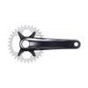 SHIMANO Отдельные звезды продаются отдельно Шатуны FC-M8130-1, 12 скоростей, 175 мм, (SM-CRM85), Линия цепи 56,5 мм