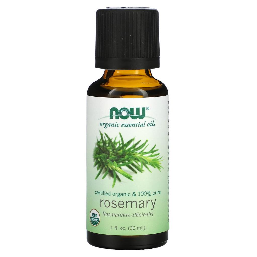 Now Foods Organic Essential Oil, Rosemary, 1 Fl Oz (30 Ml)