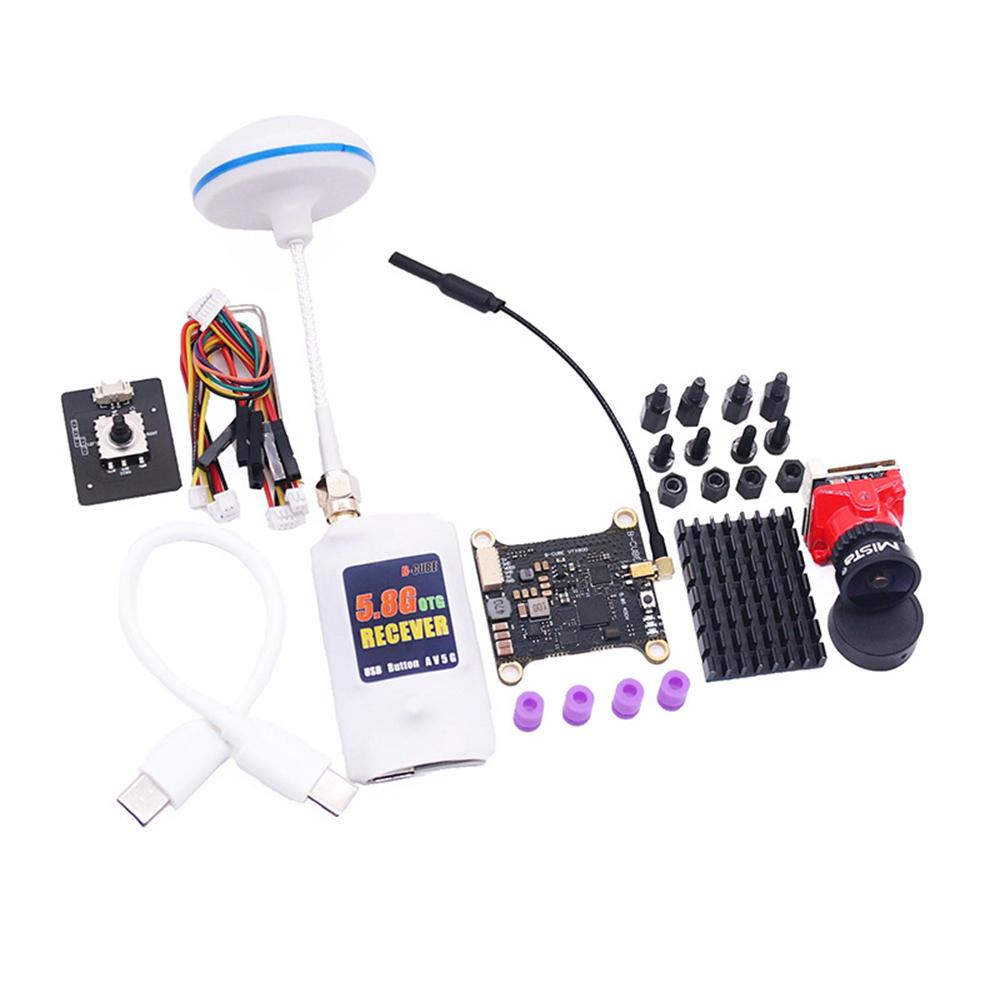 B-CUBE FPV Combo 5.8GHz FPV Transmitter 800mW VTX OTG Receiver 2000TVL 165° FOV 2.1mm Lens 1080P FPV Camera for RC Racing Drone