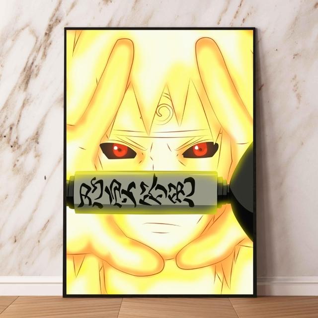 Японское классическое аниме Наруто, детский подарок, картина для семейной комнаты, украшение для детской спальни, изображение манги