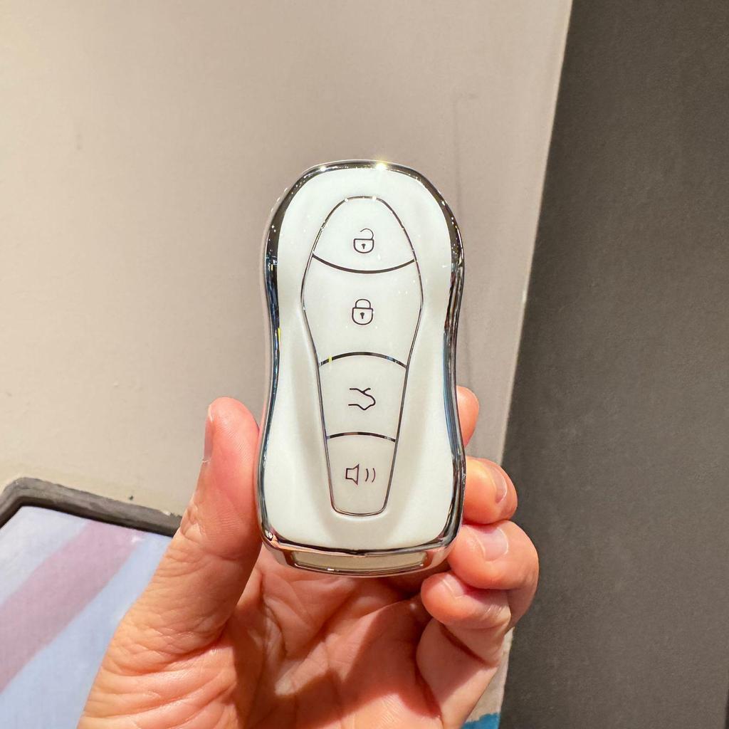 Чехол для ключа Geely Boyue Pro/Xingyue S с пряжкой — модный защитный чехол