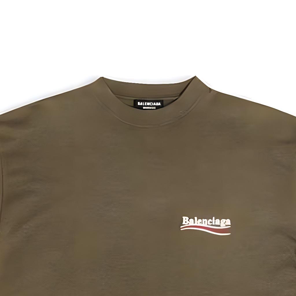 Balenciaga Men's Political Campaign Large Fit T shirt 641675TKVJ12463
