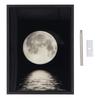 BT Speaker 18x24cm Moon Pattern Light Decorative USB Powered Desktop Decor for Bedroom Living Room G