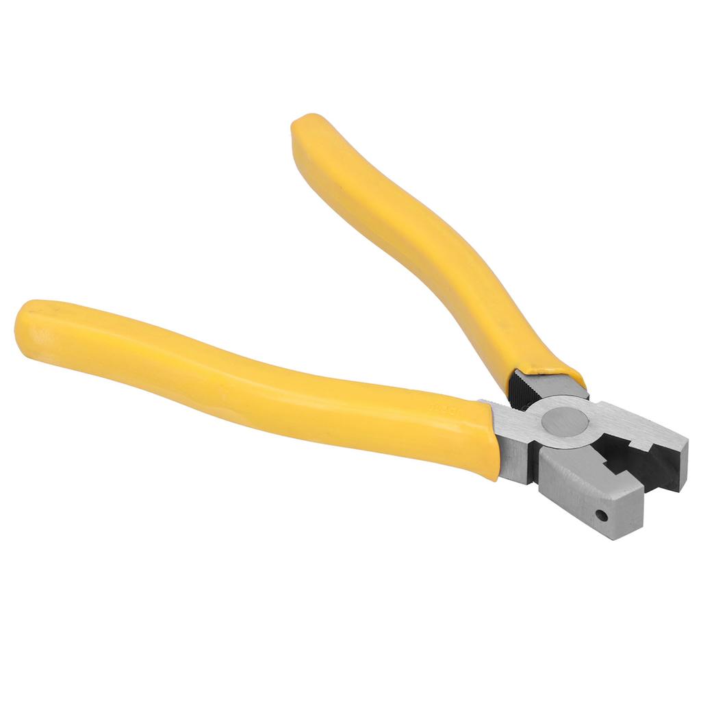 7.9in Stainless Steel Flanging Pliers Triangular Right Angle Seaming Pliers with AntiSlip Handle