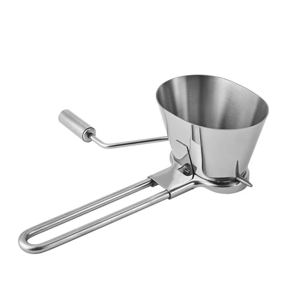 Comfortable Handle Rotary Vegetable Grater Stainless Steel Coriander Cutter Vanilla