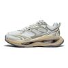 Li Ning Infinity Comfort универсальные прочные дышащие низкие спортивные повседневные туфли мужские кроссовки белые серые AZGT003-2