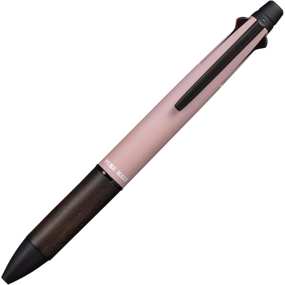 Многофункциональная ручка Mitsubishi Pencil Jet Stream Inside Pure Malt 4 & 1 0.5 Ограниченная серия Старая роза MSXE52...