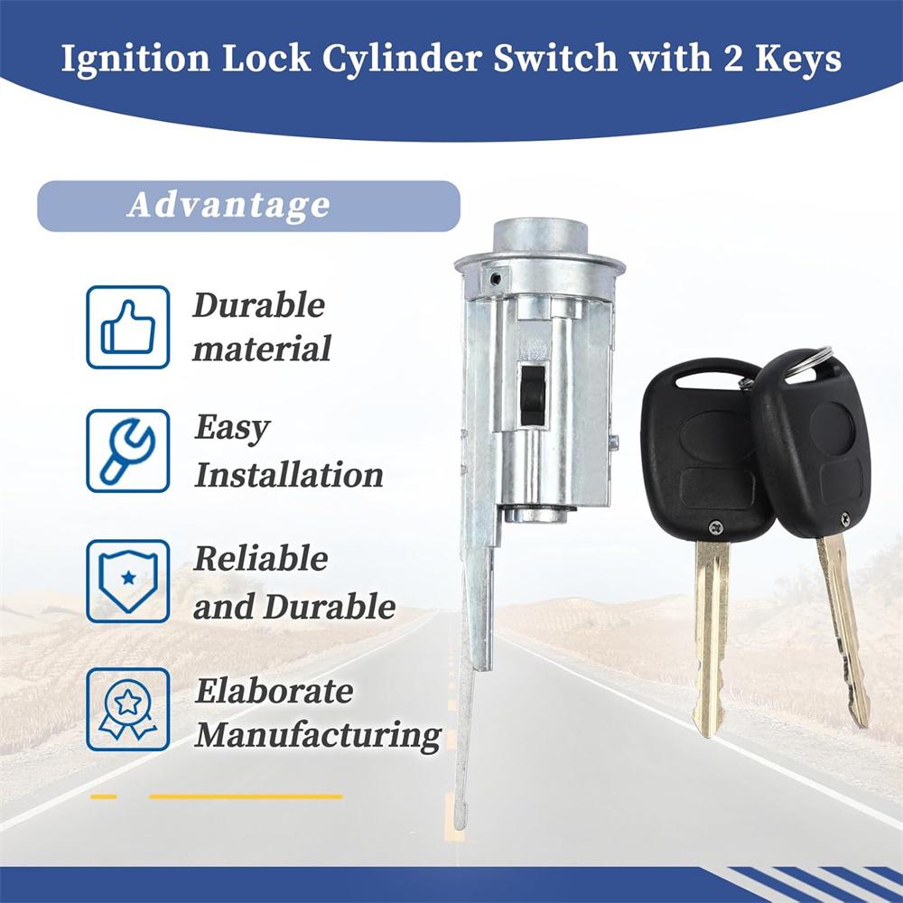 Ignition Lock Cylinder Switch with 2 Keys Fit for LEXUS LX470 TOYOTA 4RUNNER FJ
