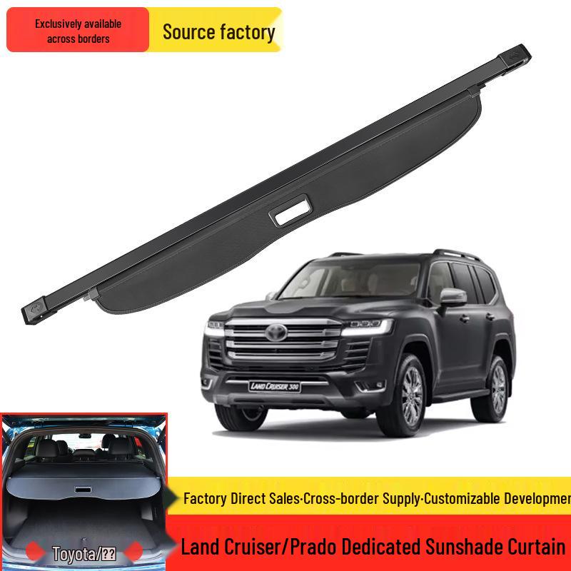 Подходит для Toyota Land Cruiser LC300/LC250 Prado Задняя дверь Багажник Грузовой чехол