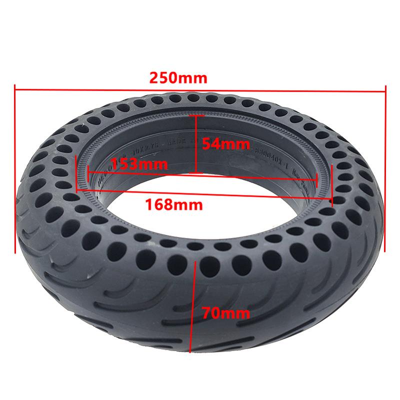10-дюймовая сплошная шина 10x2.75-6.5 85/65-6.5 для Kugoo G-Booster G2 Pro Speedway 5 Dualtron 3 Электросамоката Безвоздушная шина