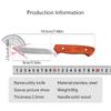 Stainless Steel Boning Knife Kitchen Utility Meat Cleaver Table-knife Chef Peeling Fruit Barbecue Cutter Fishing Knife