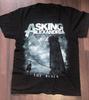 Черная футболка с логотипом Asking Alexandria Подарок фанатам Черная унисекс футболка