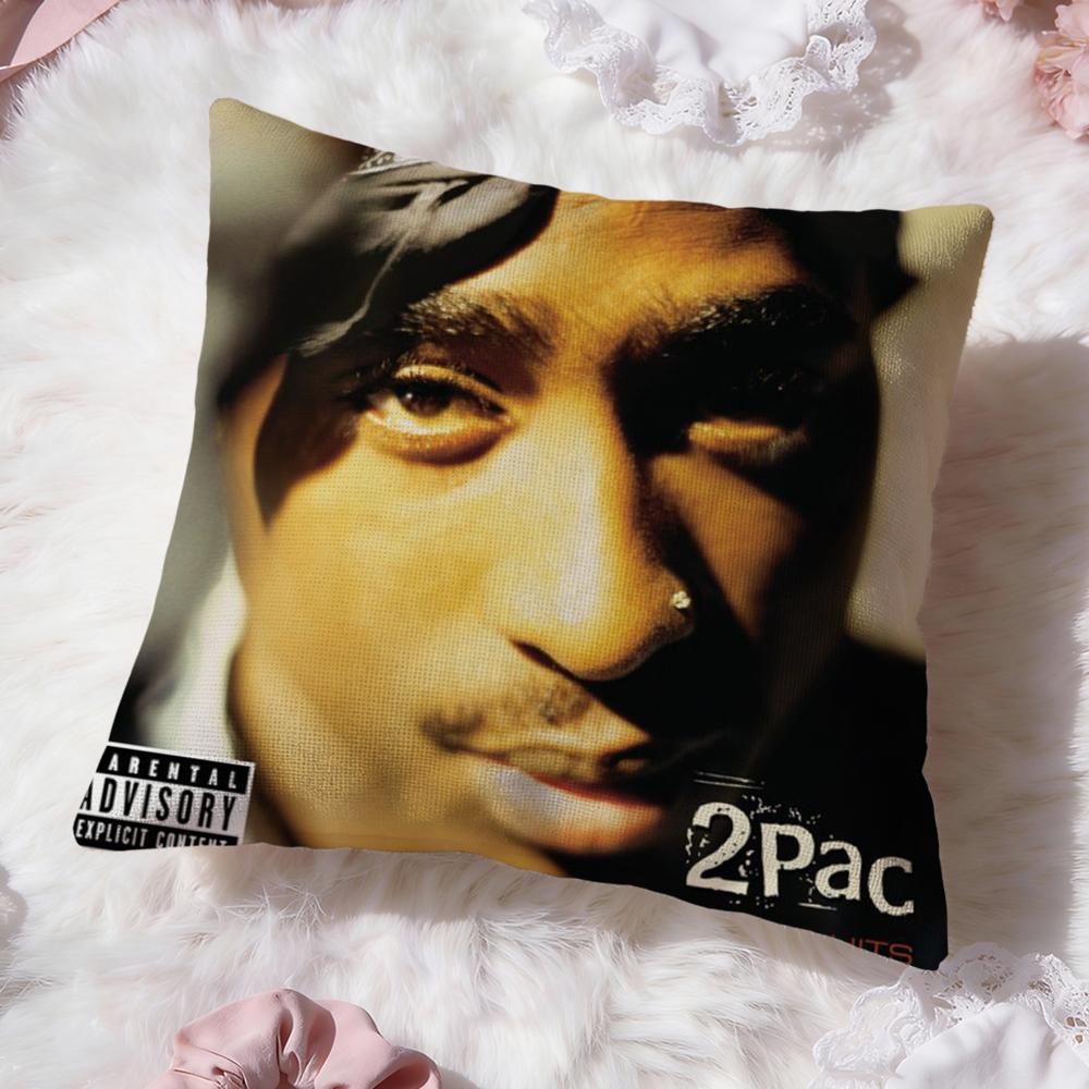 2P-PAC Tupac S-Shakur Наволочка-подушка Премиум Комфорт Двусторонняя Подушка - Дизайн "Два в одном" для Любой Комнаты и Салона Автомобиля
