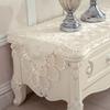 Кружевные скатерти, европейские обеденные бежевые столы, ткань с острыми углами, скатерть, модная прямоугольная ткань для покрытия телевизора, пылезащитный чехол, декор флага