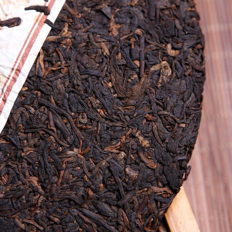 Чайный торт MENGKU Gong Ting Puerh Palace Pu'er Спелый чай пуэр 400г приготовленный