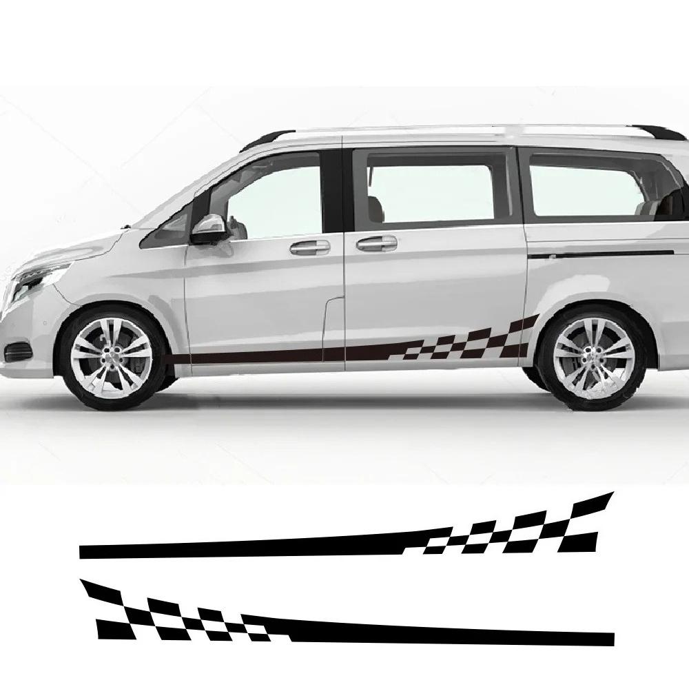Car Stickers For Mercedes Benz Vito V Class Viano W638 W639 W447 Marco Polo EQV Camper Van Vinyl Decals Auto Tuning Accessories