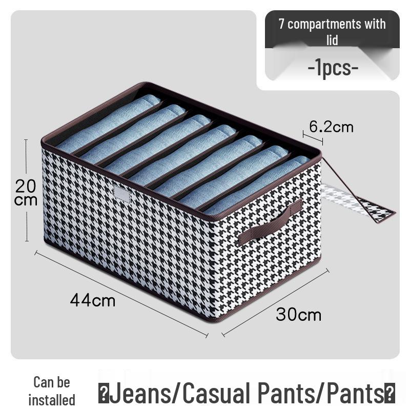 Large Capacity Layered Clothing Organizer for Wardrobes