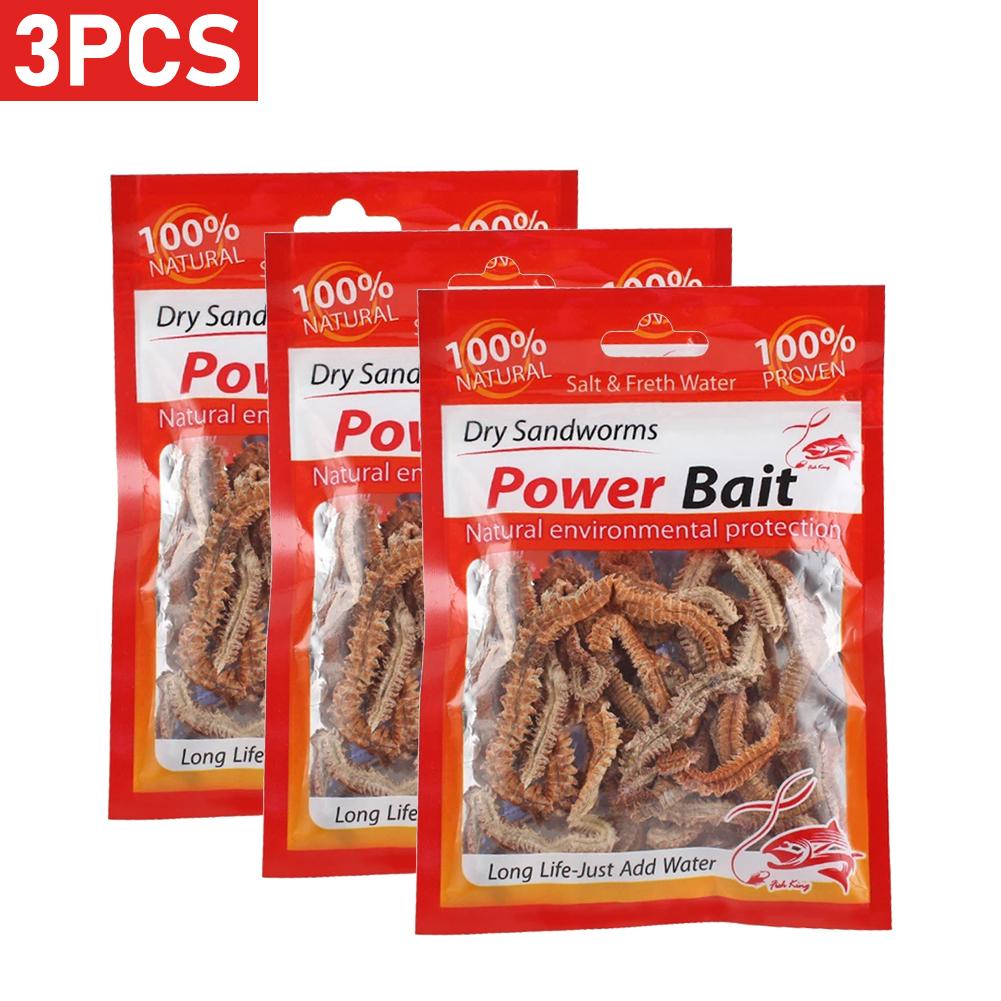 Lifelike Dry Lugworm Sandworms Fishing Lures Saltwater Freshwater Feeder Sea Fishing Worms Smell Soft Artificial Bait Lures