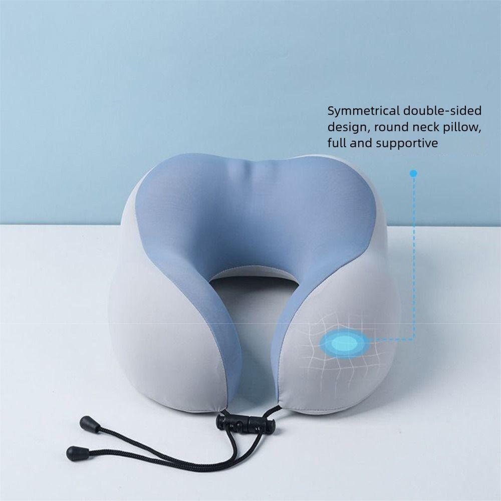 Storage Bags Neck Support Cushion Slow Rebound Sleeping Neck Pillow Business Trip