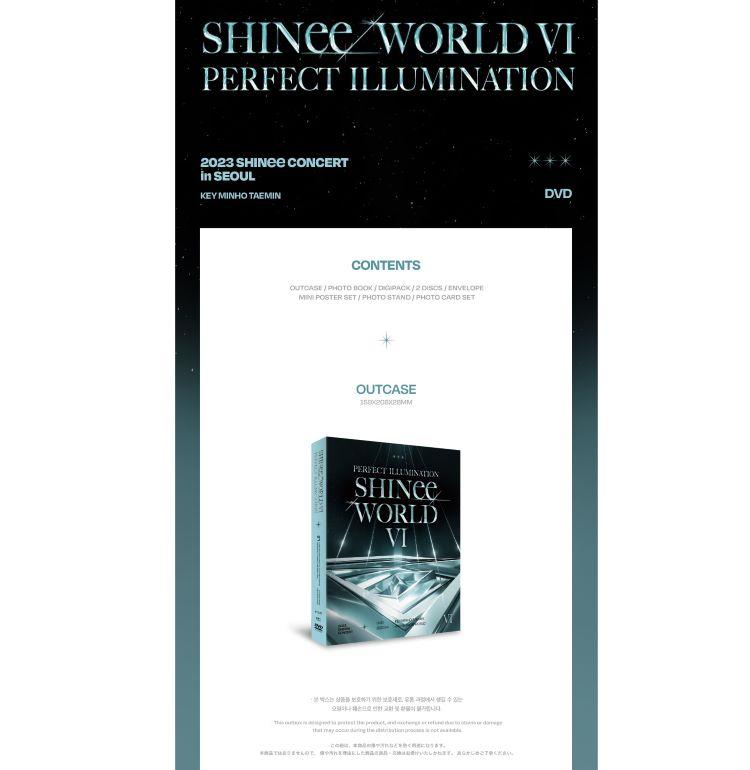 SHINee - WORLD VI [PERFECT ILLUMINATION] на DVD из Сеула