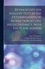 Книга Retinoscopy (or Shadow Test) In the Determination of Refraction At One Meter Distance, With the Plane Mirror [electronic Resource]