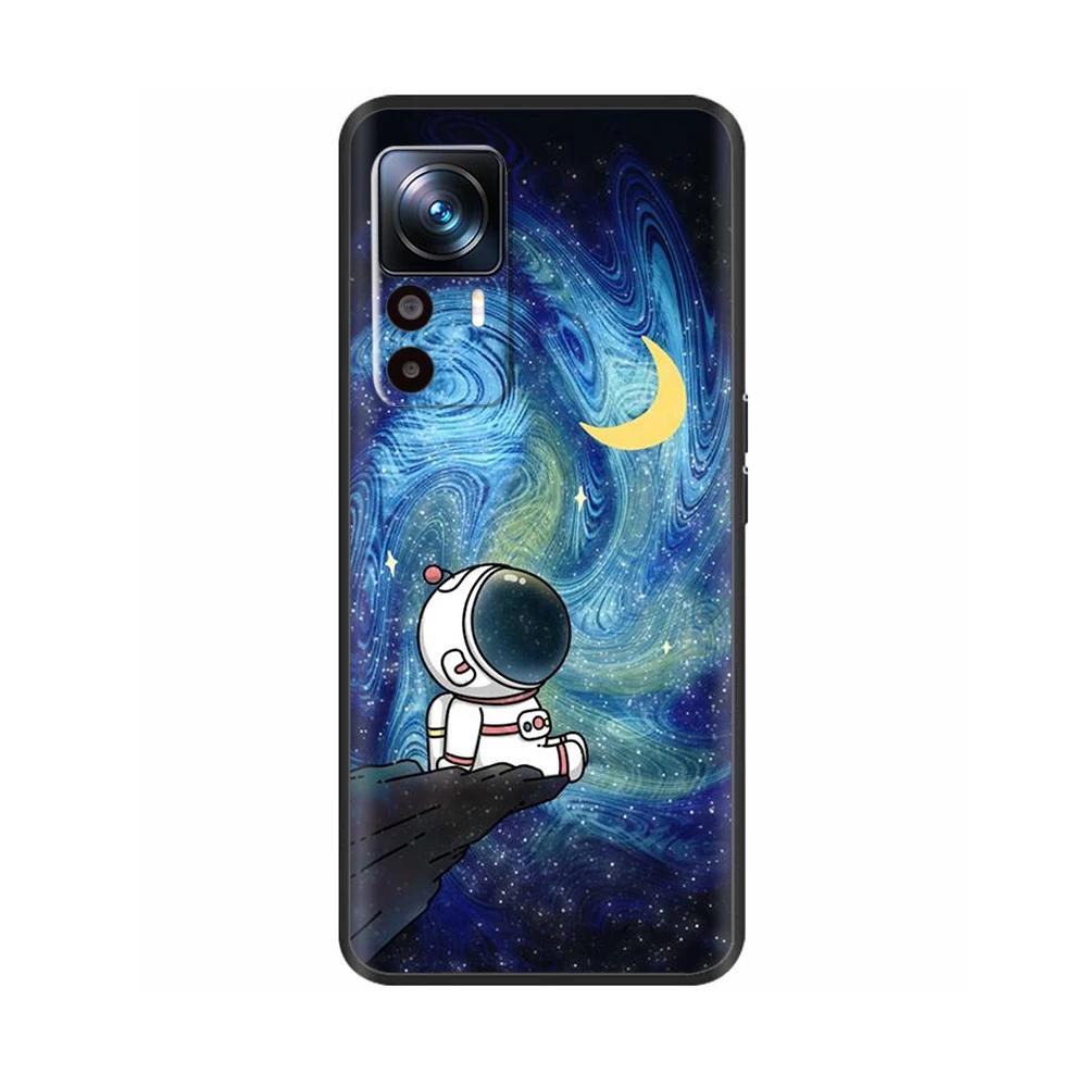 Матовая силиконовая прочная задняя крышка для Xiaomi Mi 12T Pro, мультяшный защитный чехол для телефона Xiaomi Mi12 12T Pro 12s Fundas