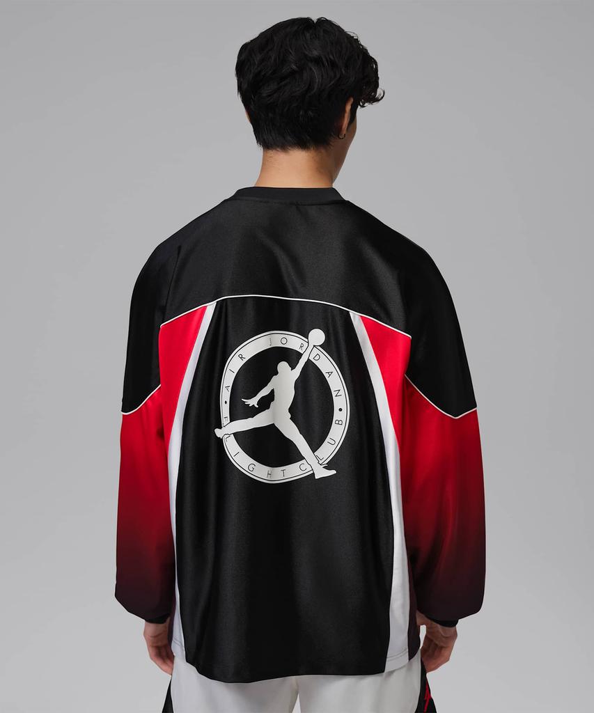 NIKE Jordan Flight Club Jersey M - Black:White / If1898-010