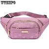 Belt Bag Women's Fashion Travel Sports Shoulder Bag Lightweight Oxford Cloth Chest Bag Casual Cross-body Backpack