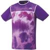 Рубашка с коротким рукавом, игровая рубашка, фиолетовая, размер S [YONEX] (Подходящий стиль) (039)