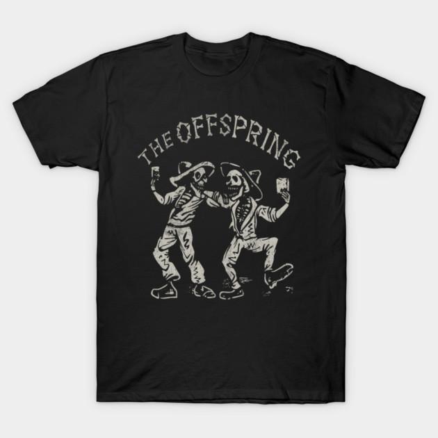 Asian Size Cotton Unisex Tshirt Print T-shirt The Offspring T-shirt No-Cut Print Regular Fit